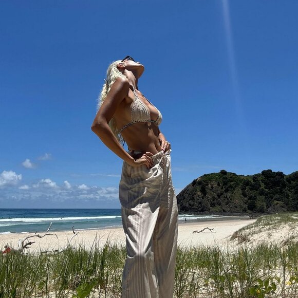 Spell x Free People Love Jetty Crochet Tri-top - BNWT - Picture 3 of 6